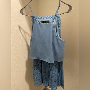 LULUS Dusty Blue Dress